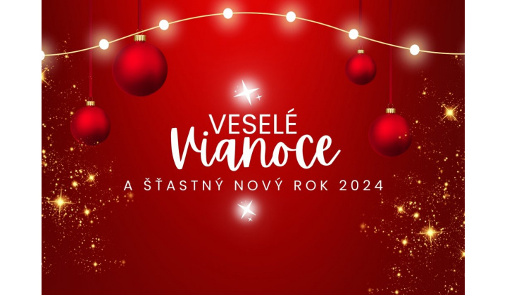 Veselé Vianoce a šťastný nový rok 2024